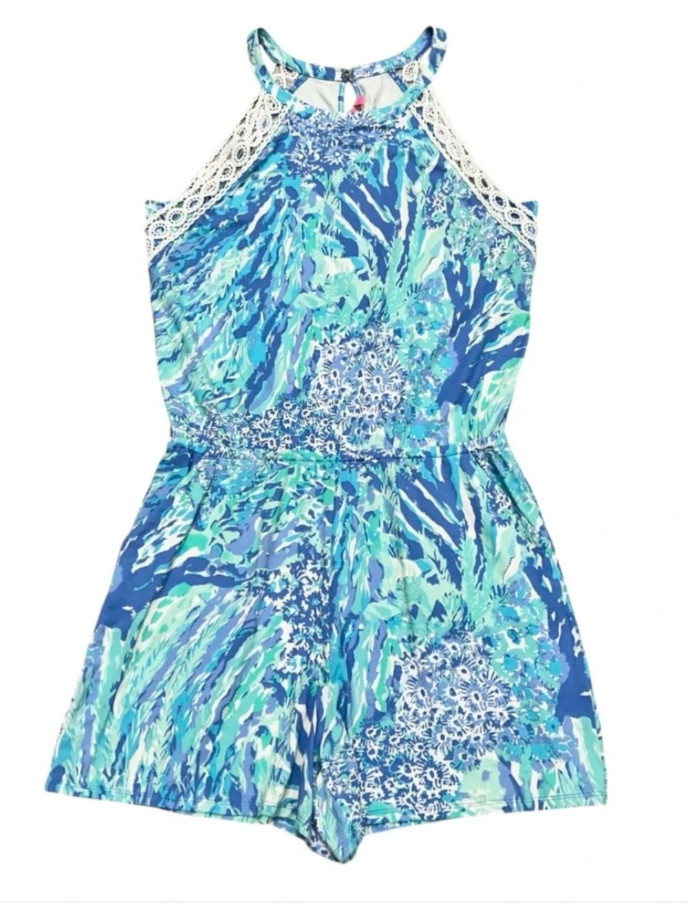 Lilly Pulitzer blue haven romper